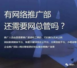專業(yè)網(wǎng)絡(luò)推廣服務(wù)入駐清流 網(wǎng)總管承諾無效果不收費(fèi)，助力企業(yè)騰飛